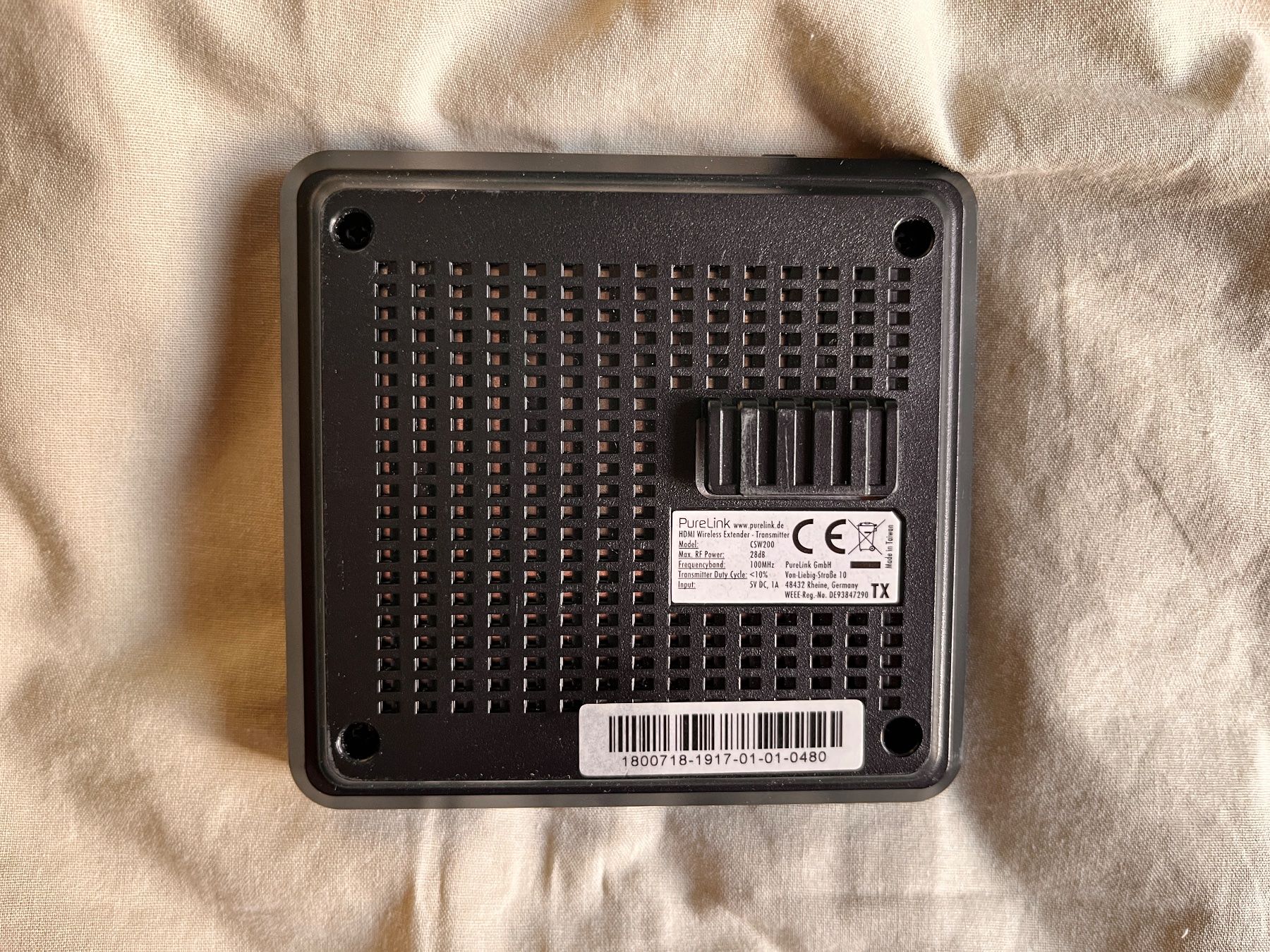 Heimkino: Purelink CSW - 4K Wireless HDMI System – Gebraucht aus Zürich von LastHerd 1