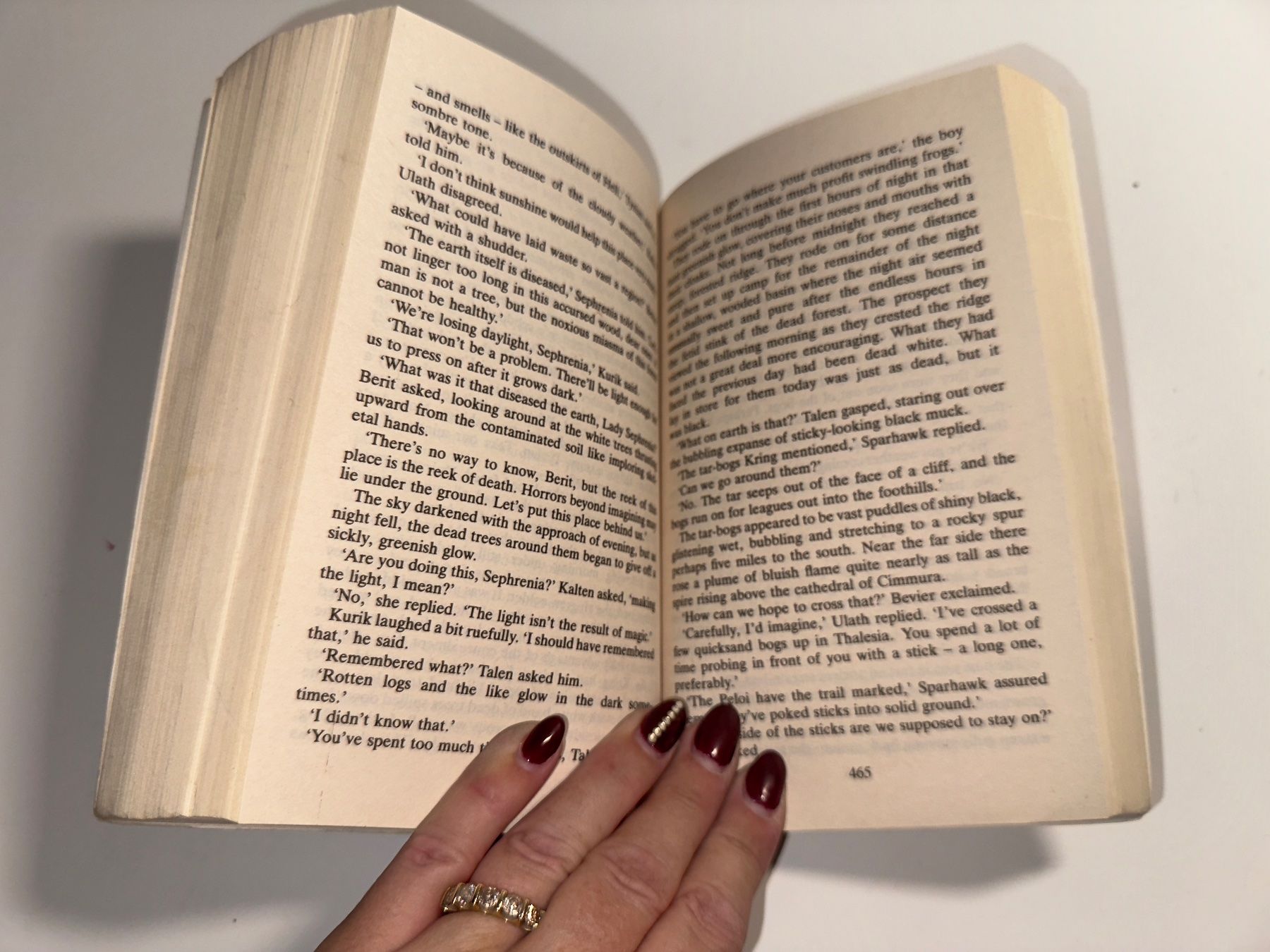 Libri: NOVEL: David Eddings, Sapphire rose, Book three – Usato da Grosswangen venduto da English_books 7