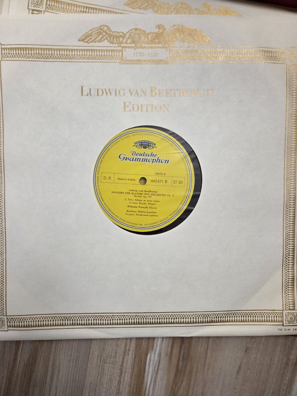 Dischi in vinile: Beethoven - Die Konzerte - Deutsche Grammophon – Usato da Jegenstorf venduto da AloeVera19 5
