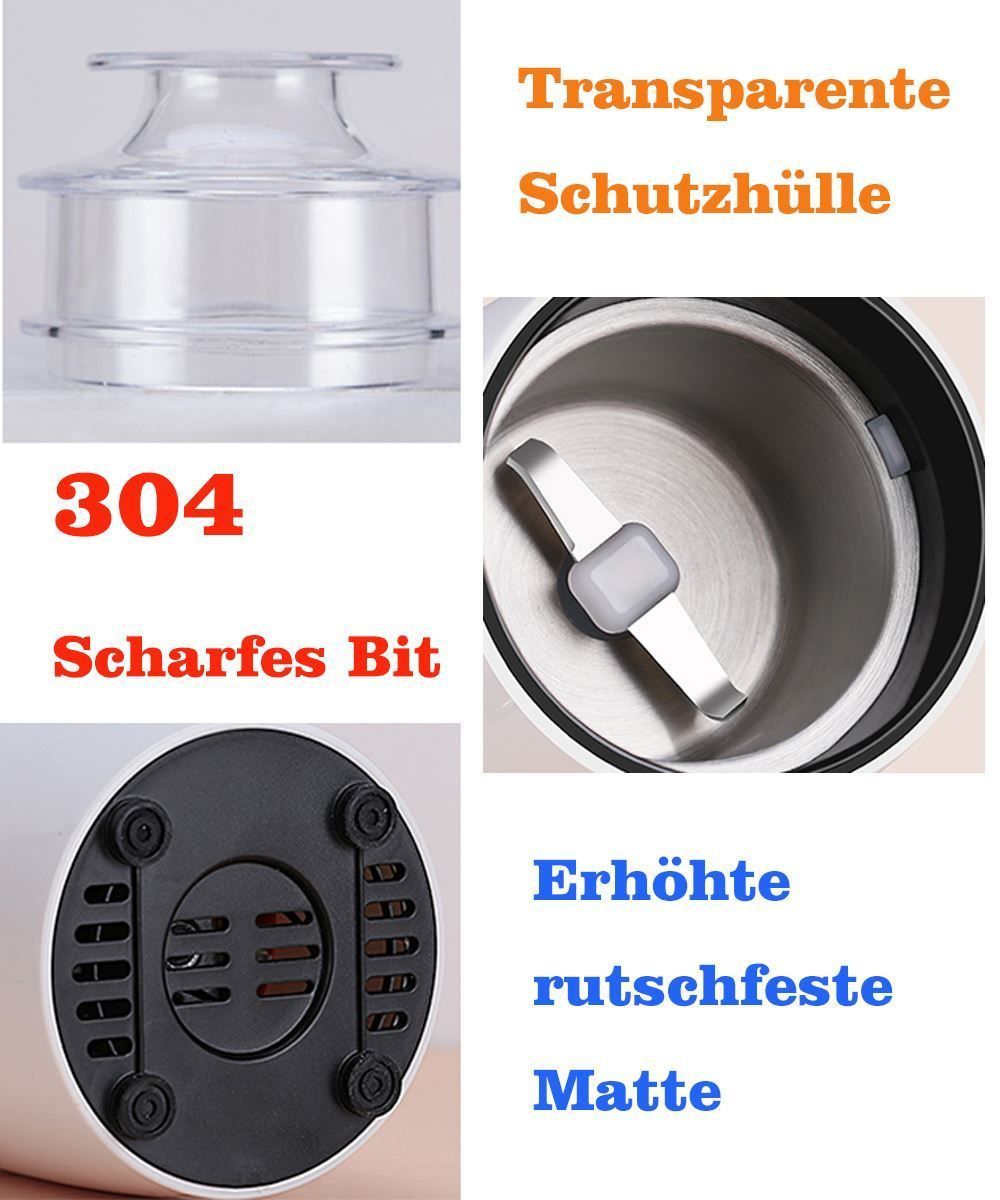 Elettrodomestici da cucina: Elektrische Kaffeemühle f. Kaffeebohnen – Nuovo (secondo la descrizione) da Thun venduto da yesky 6