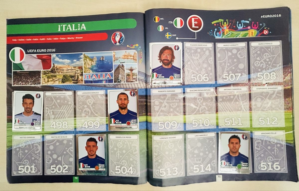 Panini Albums: UEFA Euro 2016 Panini – Défectueux à Luzern par Pascualito 3