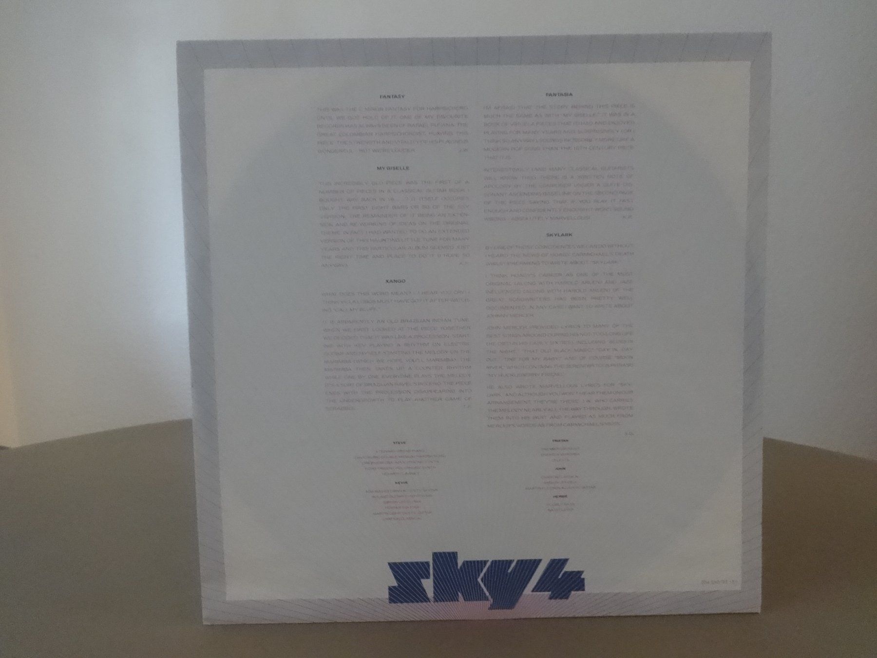 Dischi in vinile: Sky -  4, Forthcoming - Vynil LP - 1982 – Usato da Neuchâtel venduto da HelloSound 4