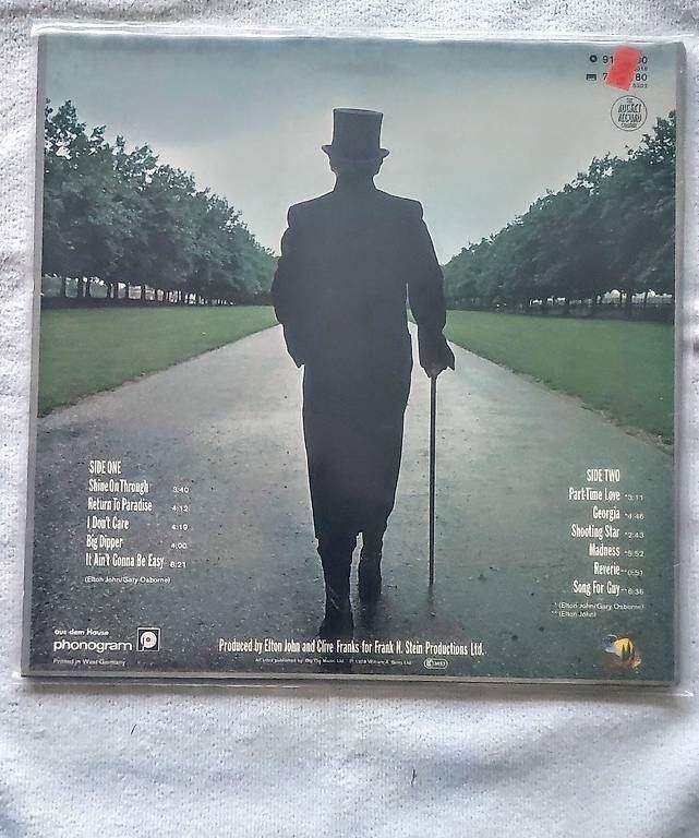 Dischi in vinile: Elton John : "a simple man LP (1978) – Usato da NENDELN venduto da Vinylandmote 1