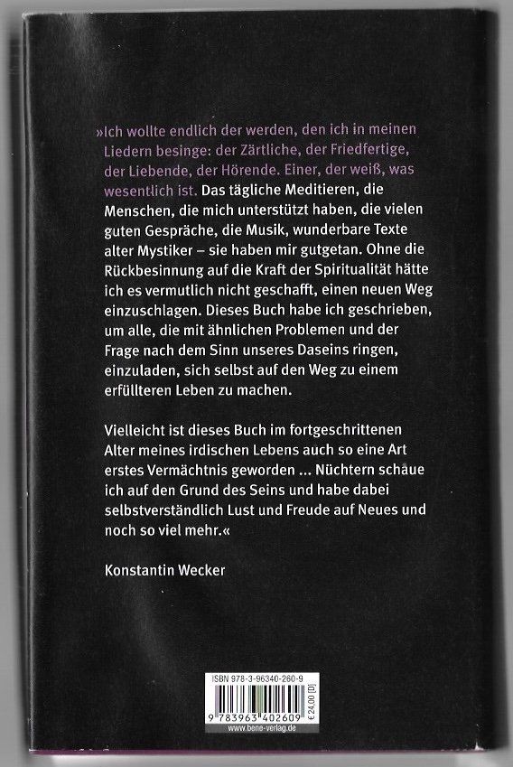 Libri: Konstantin Wecker - Der Liebe Zu Liebe – Usato da Altstätten SG venduto da alpalfa 1