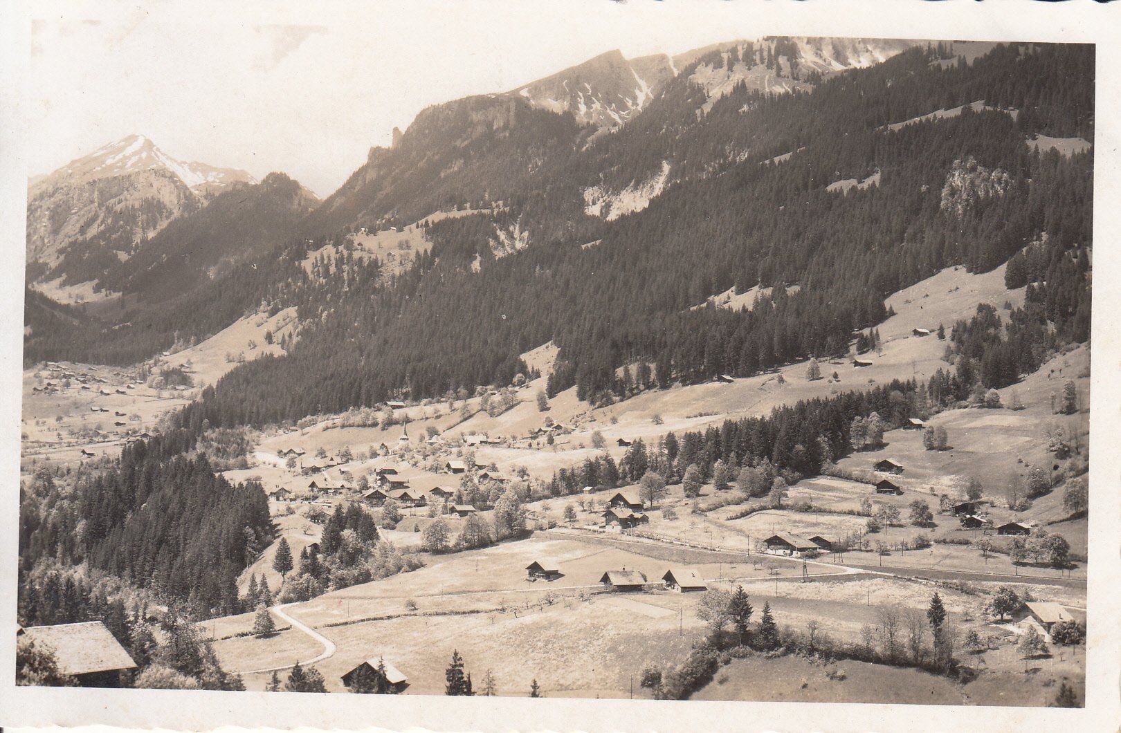 Ansichtskarten: Oberwil i/S. ca. 1940 – Gebraucht aus Bürglen TG von StampGraf