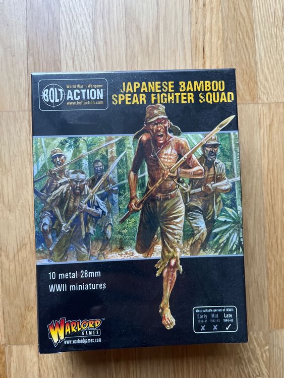 Tabletop Bolt Action Japanese Bamboo Fighter Squad Kaufen auf Ricardo