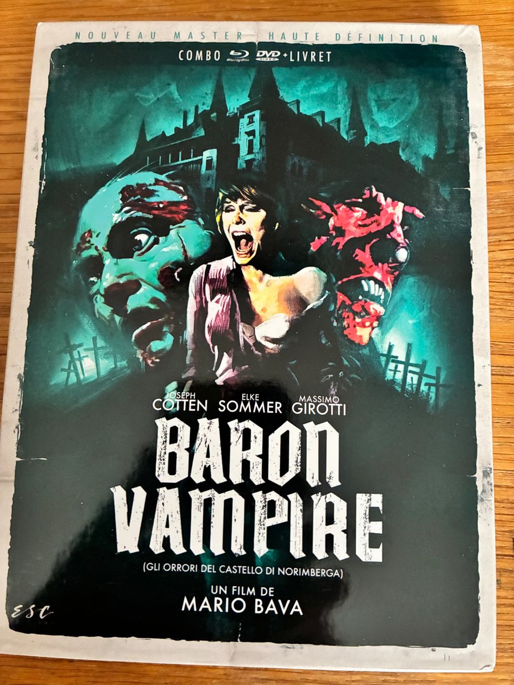 Alle DVDs: Baron Vampire (1972, Blu-ray + DVD, Mario Bava) – Neu (gemäss Beschreibung) aus Vevey von zecollector
