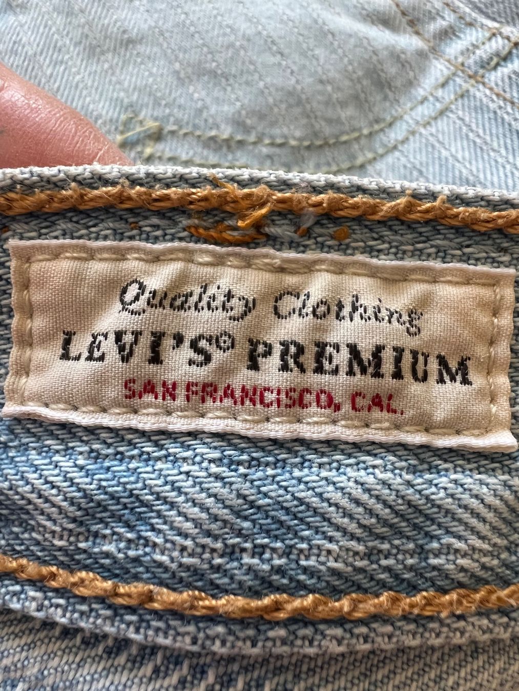 Levi's Jeans: Levi's 501 Jeans, hellblau, W30 / L29 – Usato da Zürich venduto da Girasole232 3