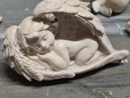 Engelsfigur, ca. 11x6 cm