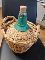 Alte Korbflasche (Most- oder Schnapsflasche)