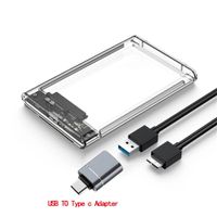 SSD-Gehäuse USB SATA, für SATA-SSD und Notebook-Platte