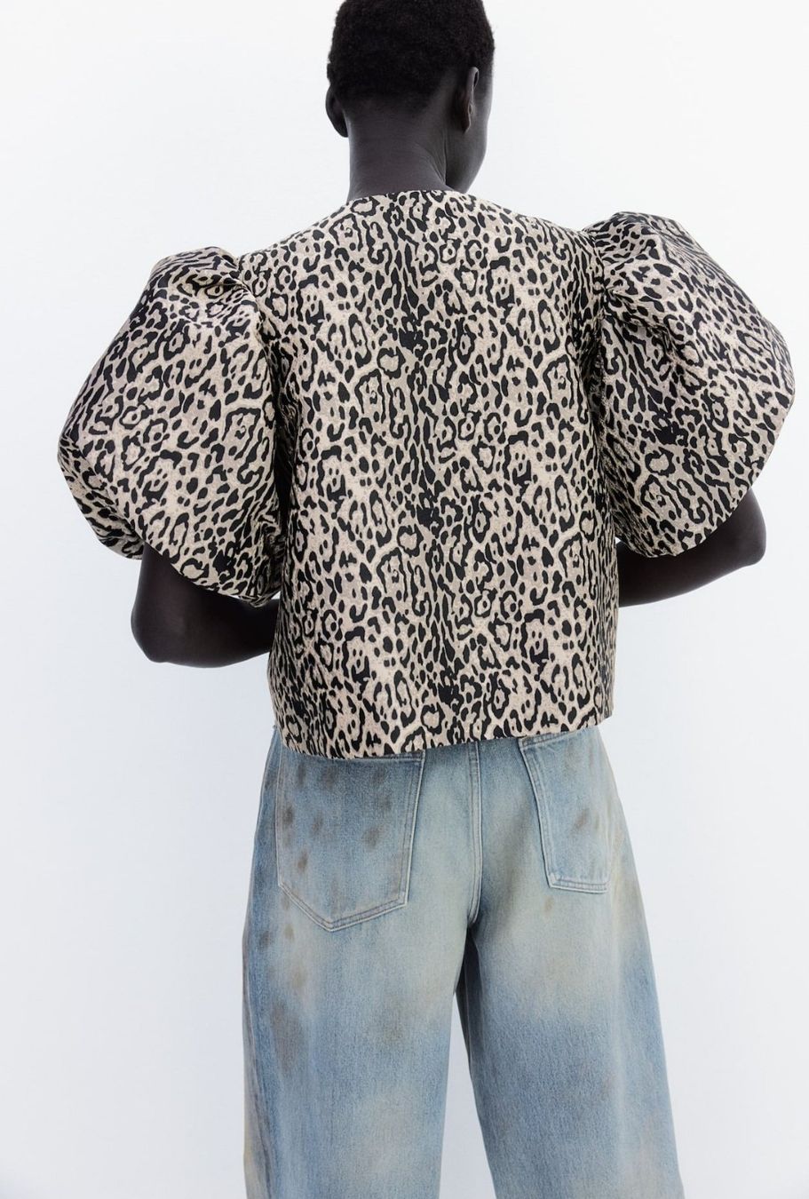 H&M Camicette: HM - Bluse mit Ballonärmeln – Usato da Zürich venduto da Nala2811 4