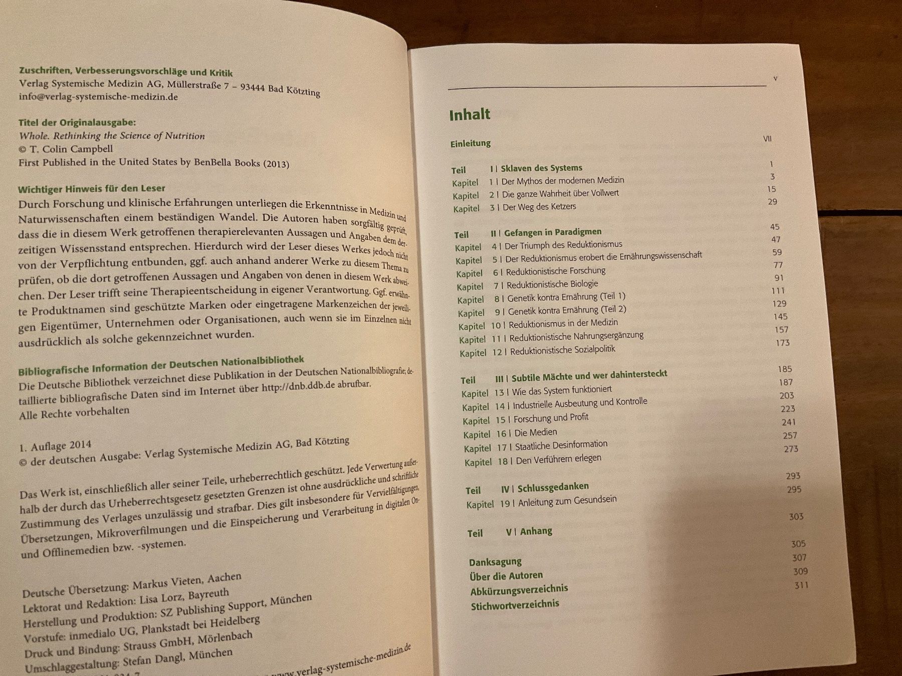 Libri: InterEssen, T. Colin Campbell – Usato da Avenches venduto da Lactobacille 2