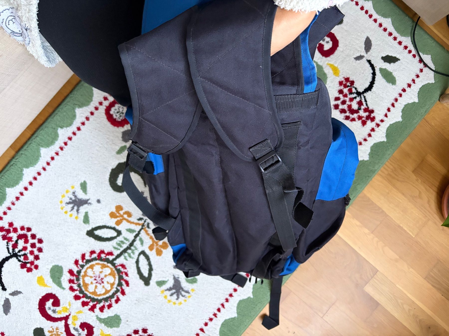Zaini: Big Rucksack Blue & Black – Usato da Luzern venduto da AM2nd 4