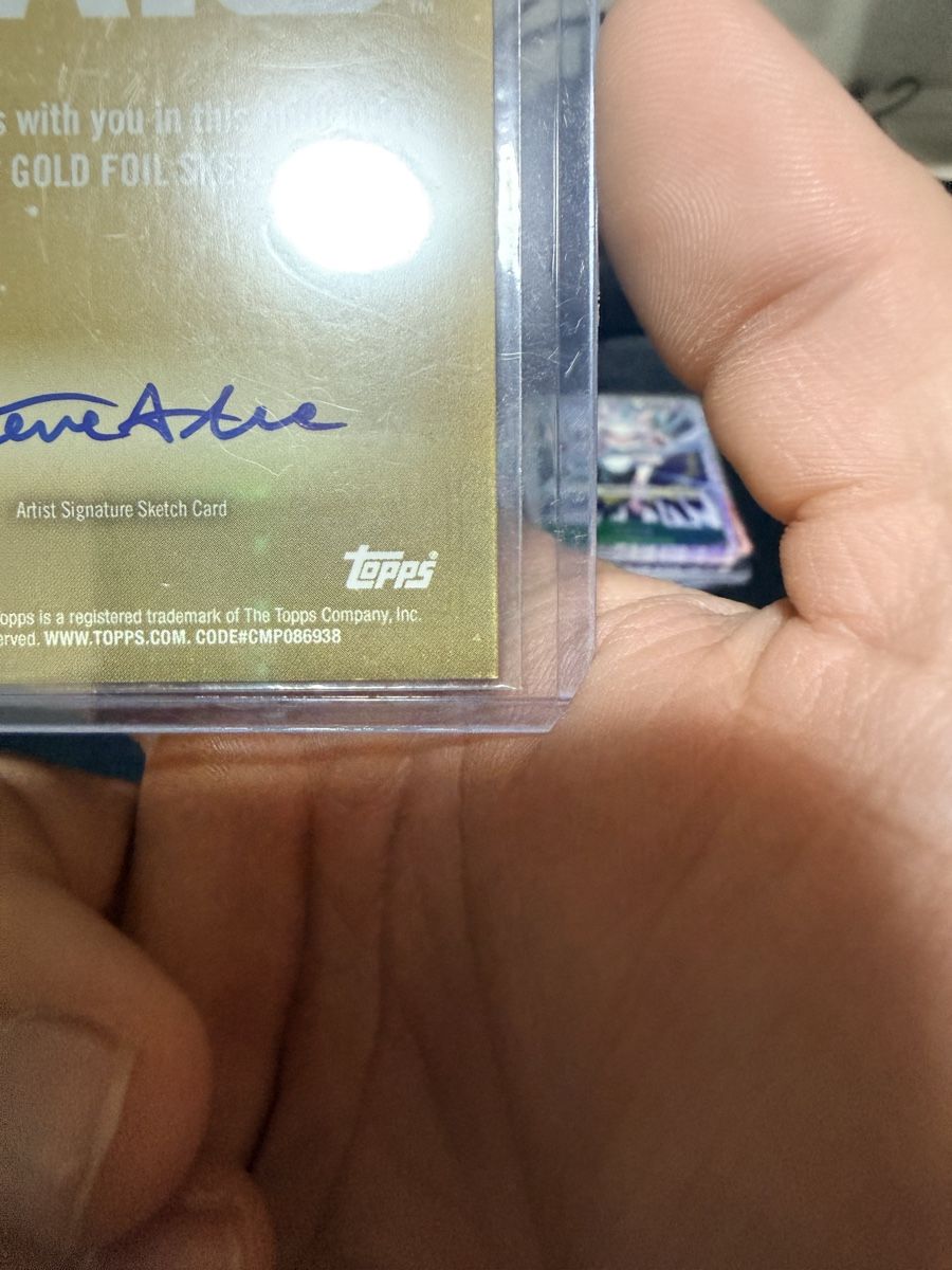 Topps Carte collezionabili: Comte dooku 1/1 sketch card gold – Nuovo (secondo la descrizione) da Pomy venduto da Asw.luxury 8