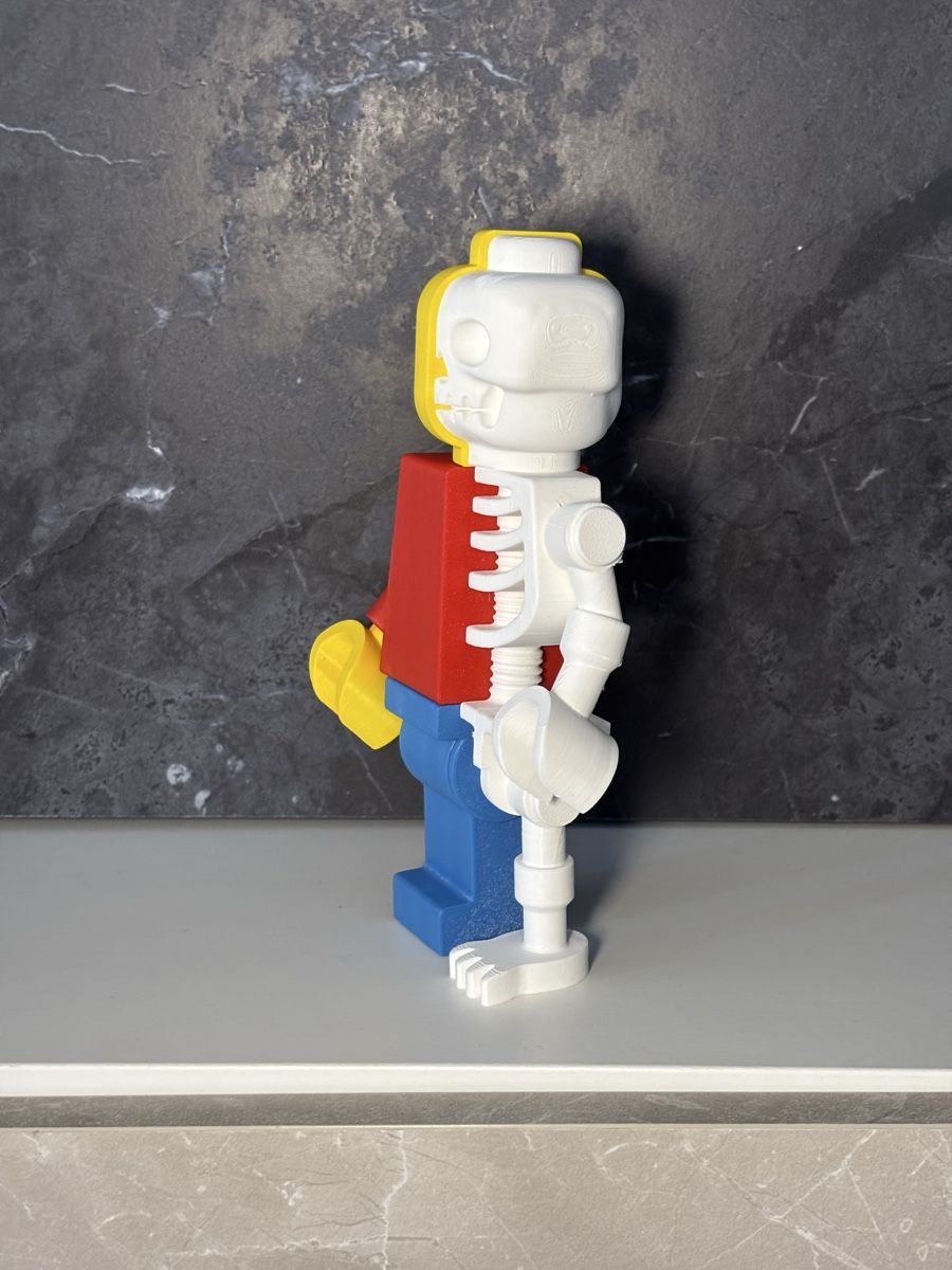Lego Figuren: Statua LEGO metà scheletro 20cm – Neu (gemäss Beschreibung) aus Chiasso von cra_q5rf 2