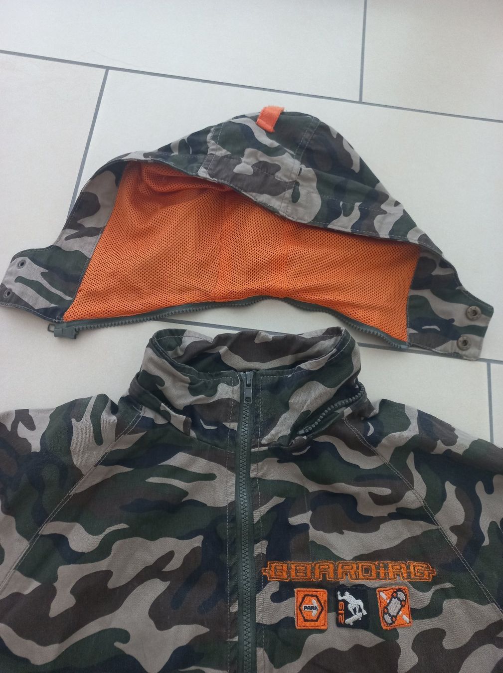 Giacche & Cappotti: Kinder Übergangsjacke mit dark Camouflage – Usato da Dübendorf venduto da movana 4