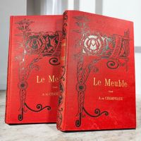 LE MEUBLE, 2 tomes ALFRED DE CHAMPEAUX, A. Quantin, 1885