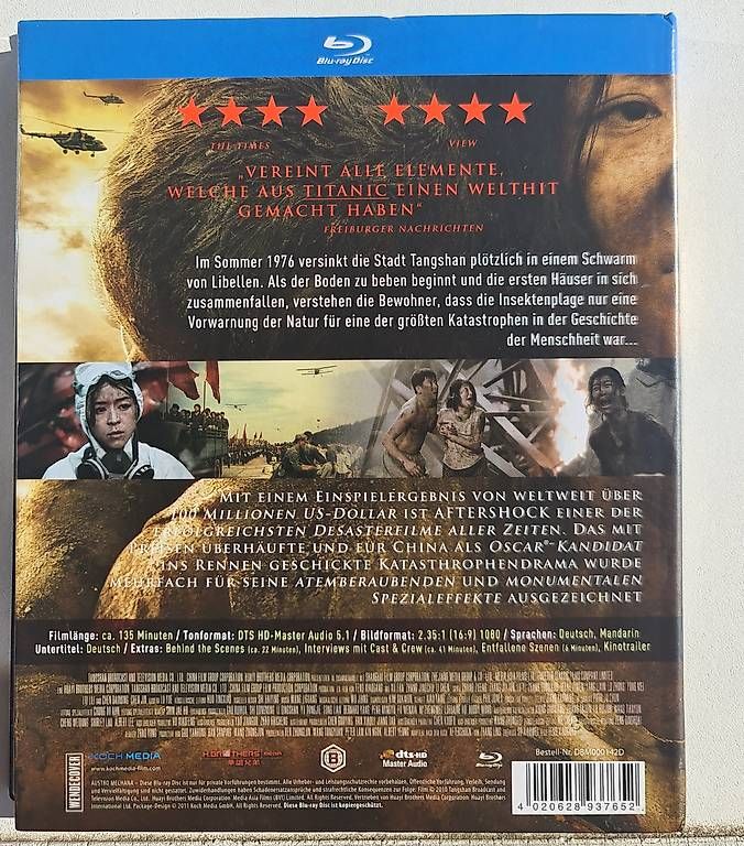 Tutti i DVDs: Aftershock 2 Disc Collector's Edition Blu-ray Cham – Usato da Cham venduto da trendman19 1