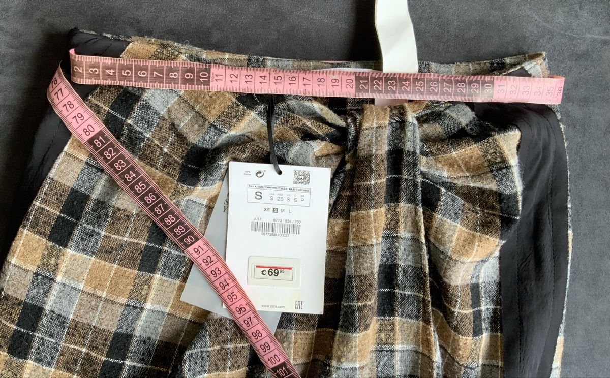 Zara Röcke: Zara Skirt - Check Print - Size S. – Neu (gemäss Beschreibung) aus Dübendorf von S1973E 3