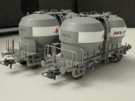 Roco 66131 Set SBB-CFF Silowagen Jura Cement Ucs / DC HO