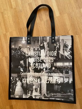 Dior Exclusive Cruise Scotland 2025 Book tote bag