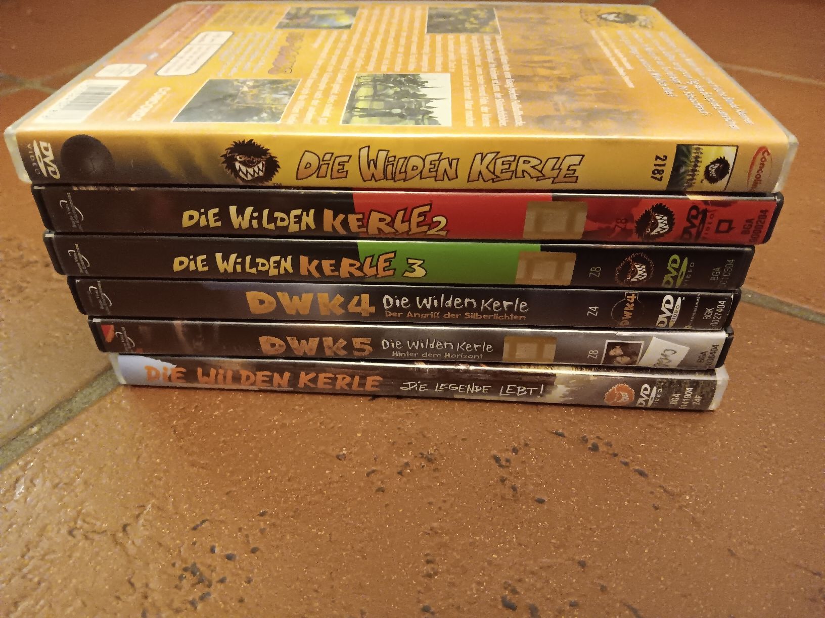 Alle DVDs: DVD Sammlung "Die Wilden Kerle 1-6" – Gebraucht aus Niederweningen von  1