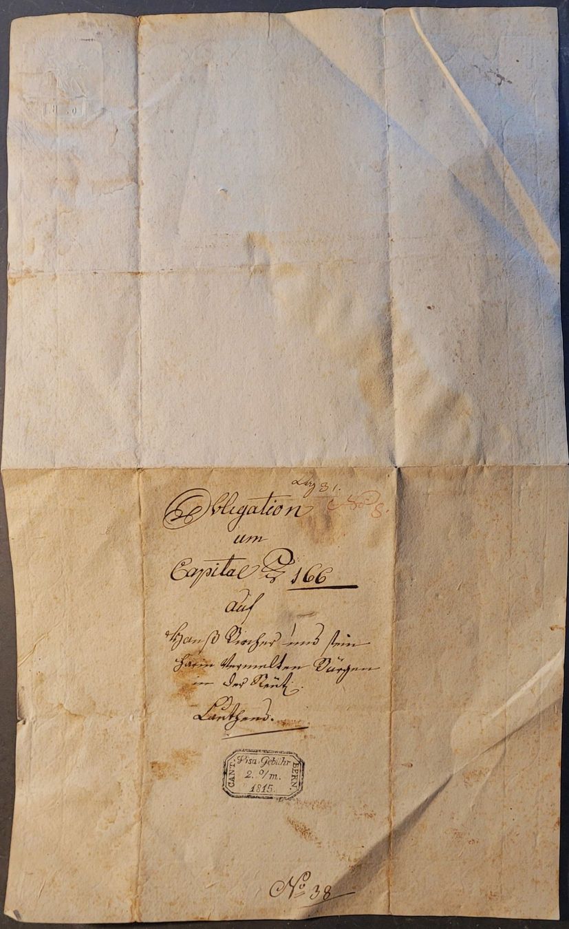 Documenti: Obligation von 1803 – Usato da Bourguillon venduto da Lucas111 1