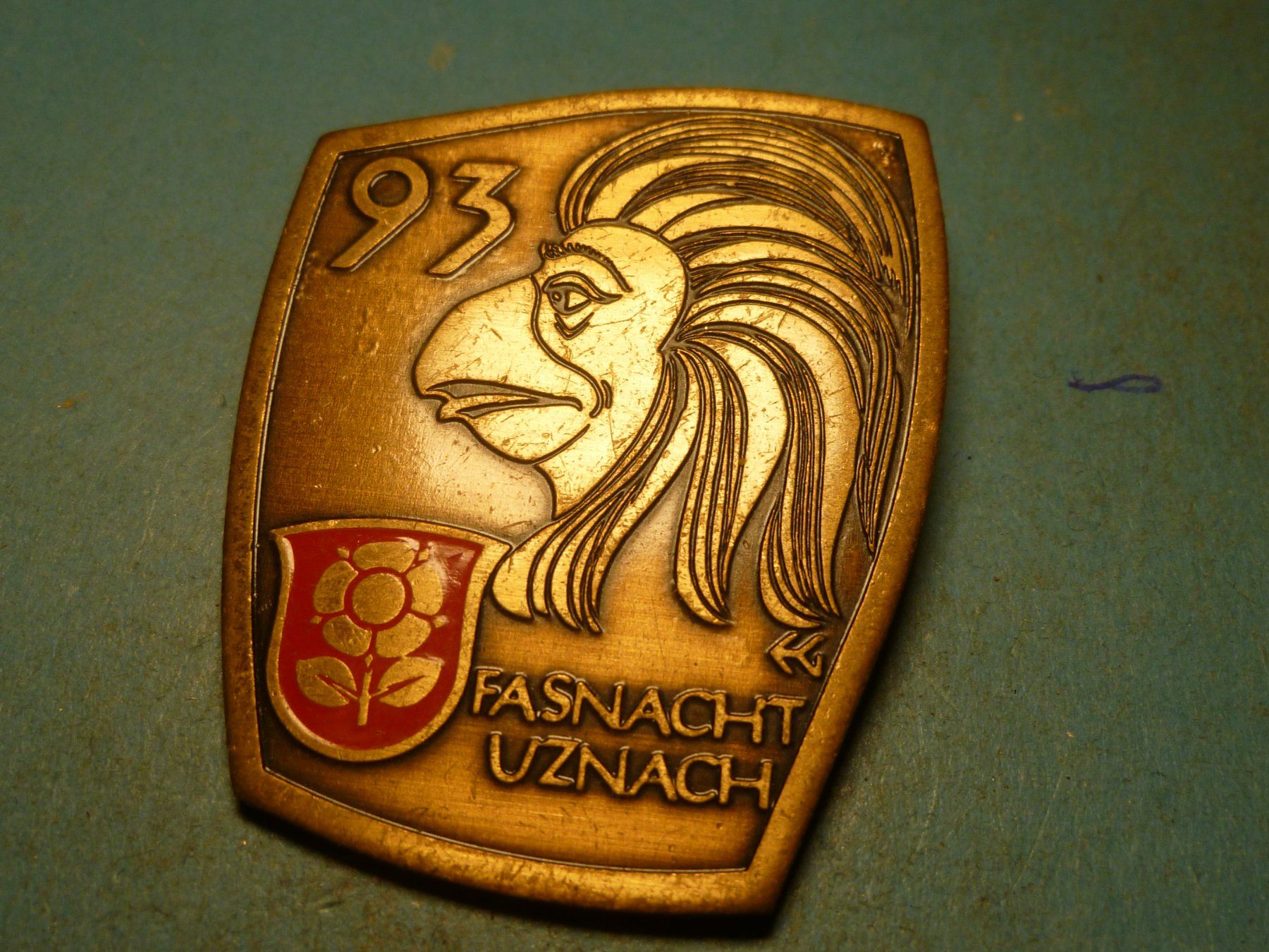 Placchette & Badge: UZNACH 1993 BRONZE – Usato da Ried (Muotathal) venduto da Mandarin02