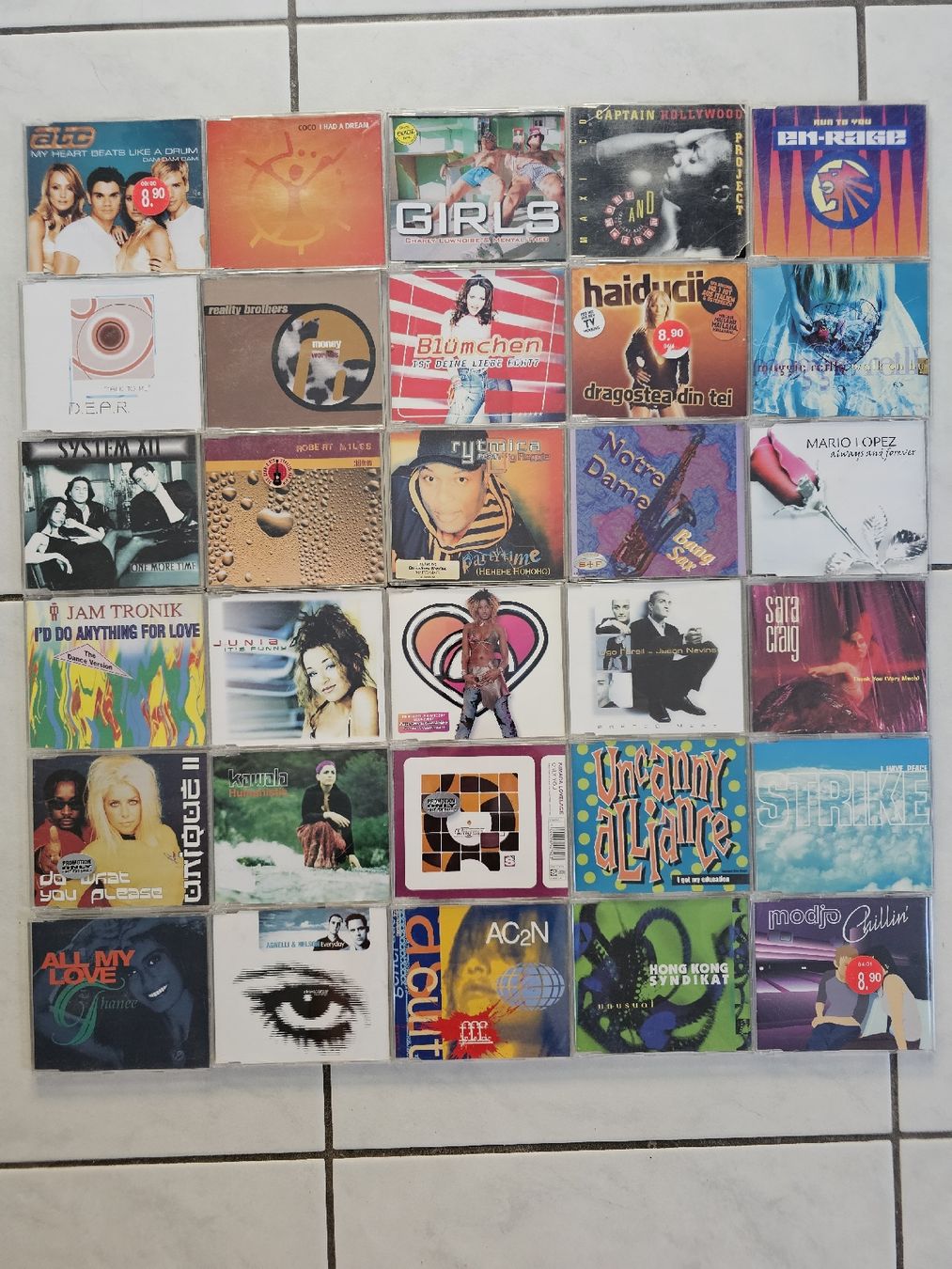 CDs: CD Single Sammlung, 60 Stk. Dance, Trance, House etc. – D'occasion à Biberist par Foolio0 1