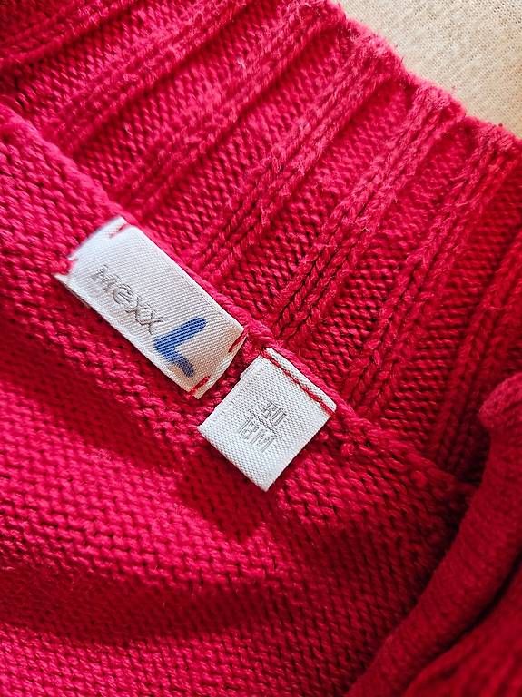 Mexx Jacken & Mäntel: rote Strickjacke mit Reissverschluss – Gebraucht aus Worb von jun_fj8w 2