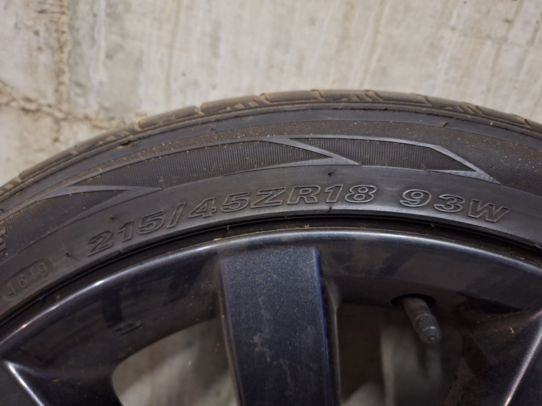 Mitsubishi Pneumatici & Ruote complete: Räder Mitsubishi Lancer Ralliart – Usato da Hasle LU venduto da Moeudi 1