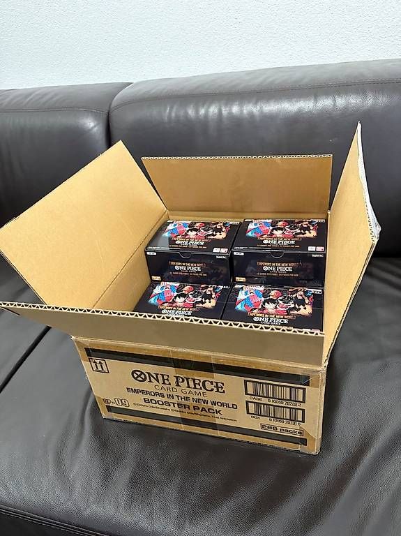 Sammelbilder & Trading cards: Bulk aus 1 Case One Piece TCG OP09 - Emperors – Gebraucht aus Ermenswil von donitalo111