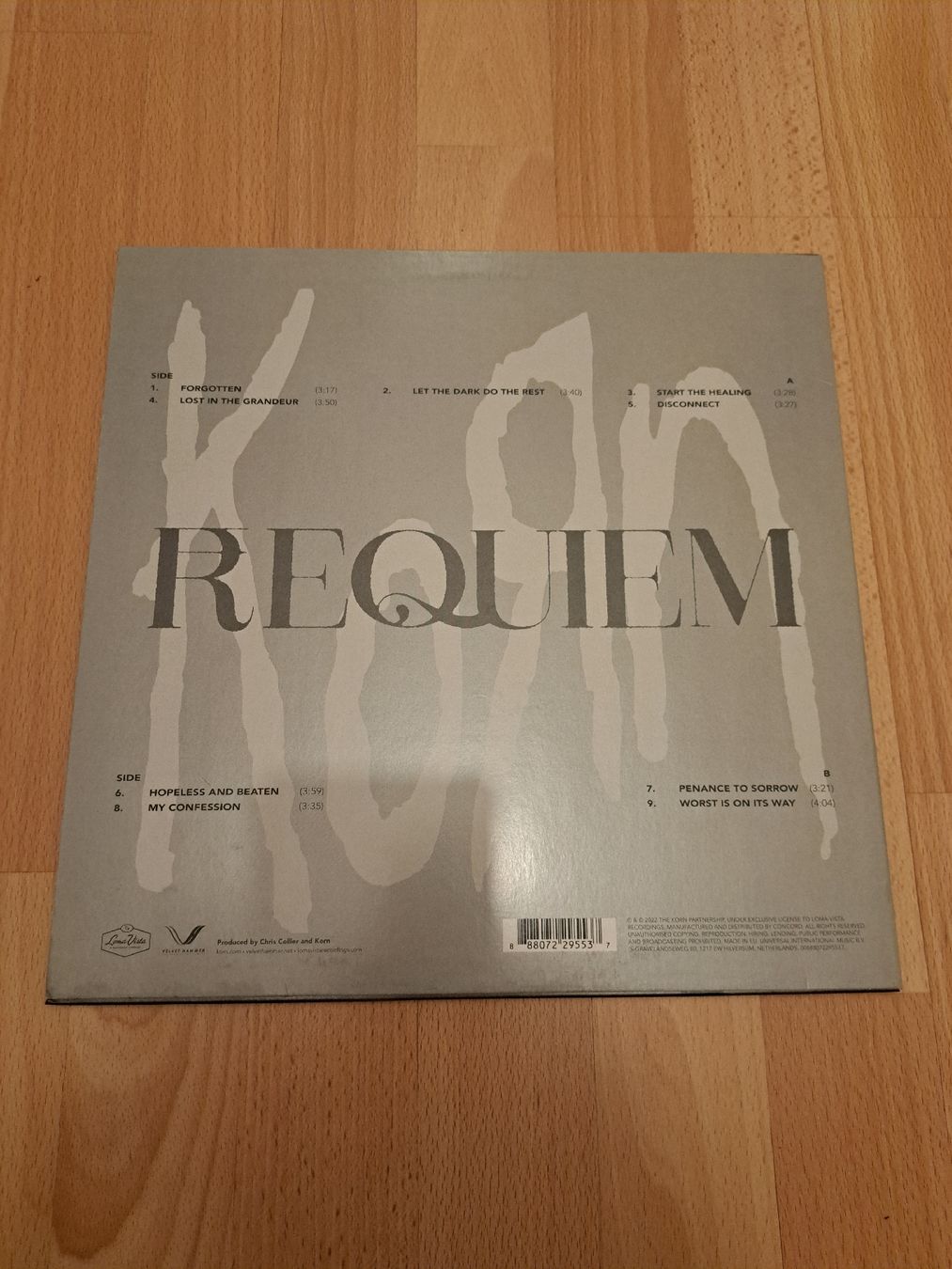 Vinyles: Korn - Requiem – D'occasion à Adliswil par danfarrar 1