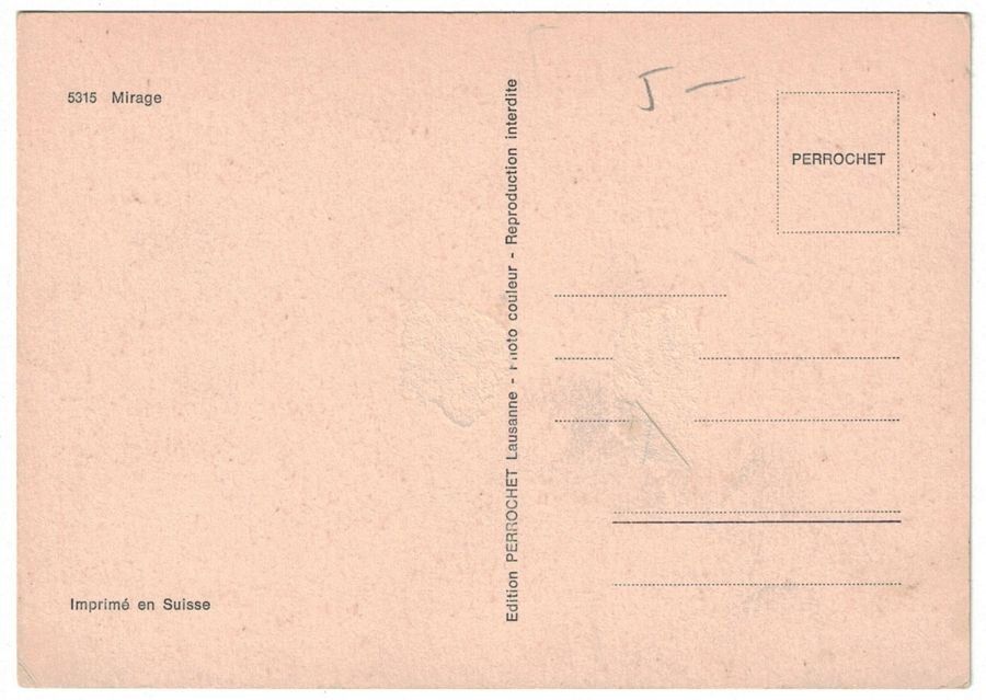Cartoline postali: Mirage Militär – Usato da Frauenfeld venduto da POML 1