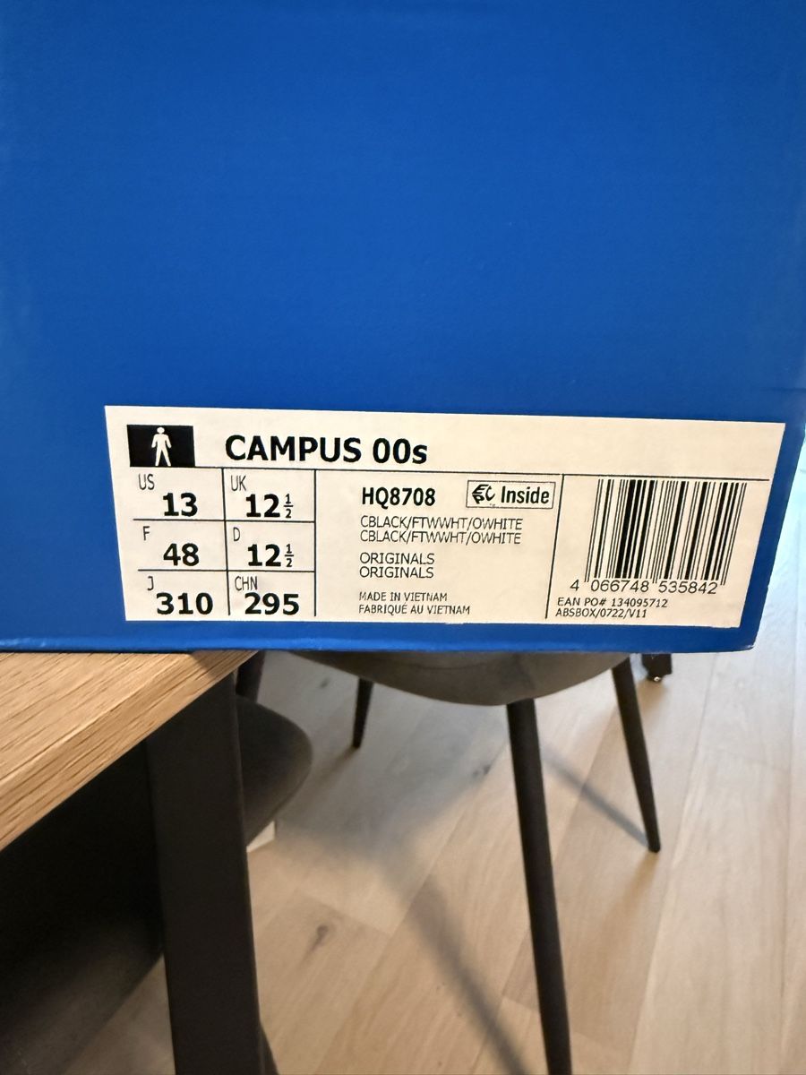 Adidas Herrenschuhe: Adidas Campus 00s neuves, taille 48 – Neu und originalverpackt aus Lucens von vel_68l2 1