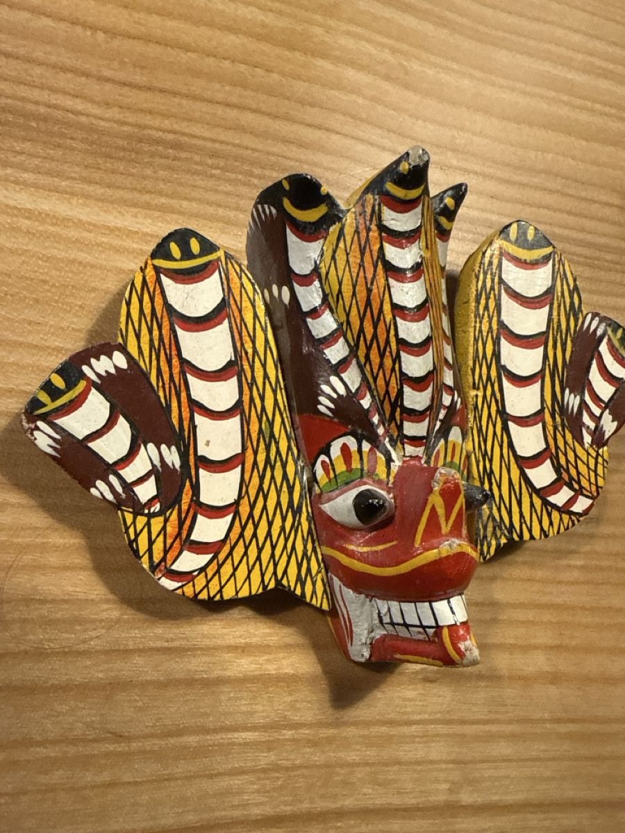Tutte le decorazioni: Holz Maske Sri Lanka – Usato da Bern venduto da saemu02 3