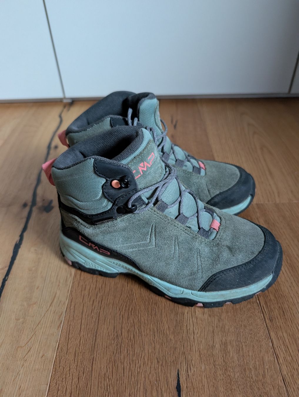 CMP Scarpe per ragazzi: Wanderschuhe CMP grün grau Grösse 34 – Usato da Walenstadt venduto da Dorinka 3