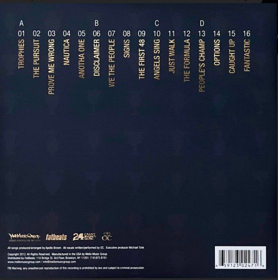Schallplatten: Apollo Brown + O.C  "Trophies" Vinyle Original Rare – Gebraucht aus St-Prex von kro_7jxt 1