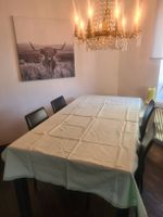 Tischdecke mintgrün Spitze Vintage Landhaus Shabby Chic