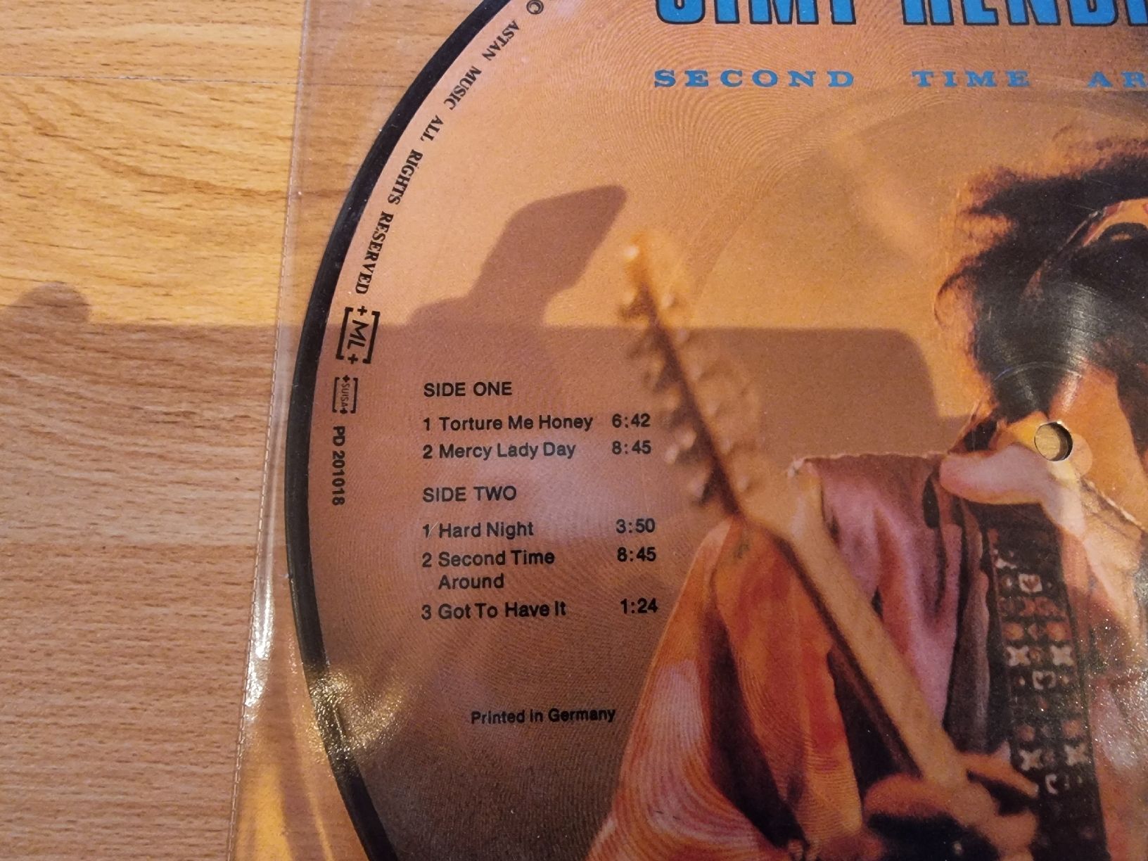 Dischi in vinile: Jimi Hendrix "Second Time Around" RARITAET LP – Usato da Untersiggenthal venduto da Mando2008 2