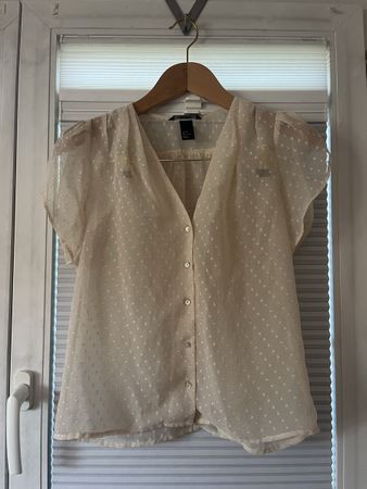 Bluse H&M Grösse 36, creme