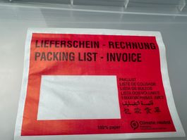 %Lieferscheintaschen, Fenster links, 17.5x13.5cm, selbstkleb