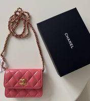 Chanel Wallet on Chain pink leather new