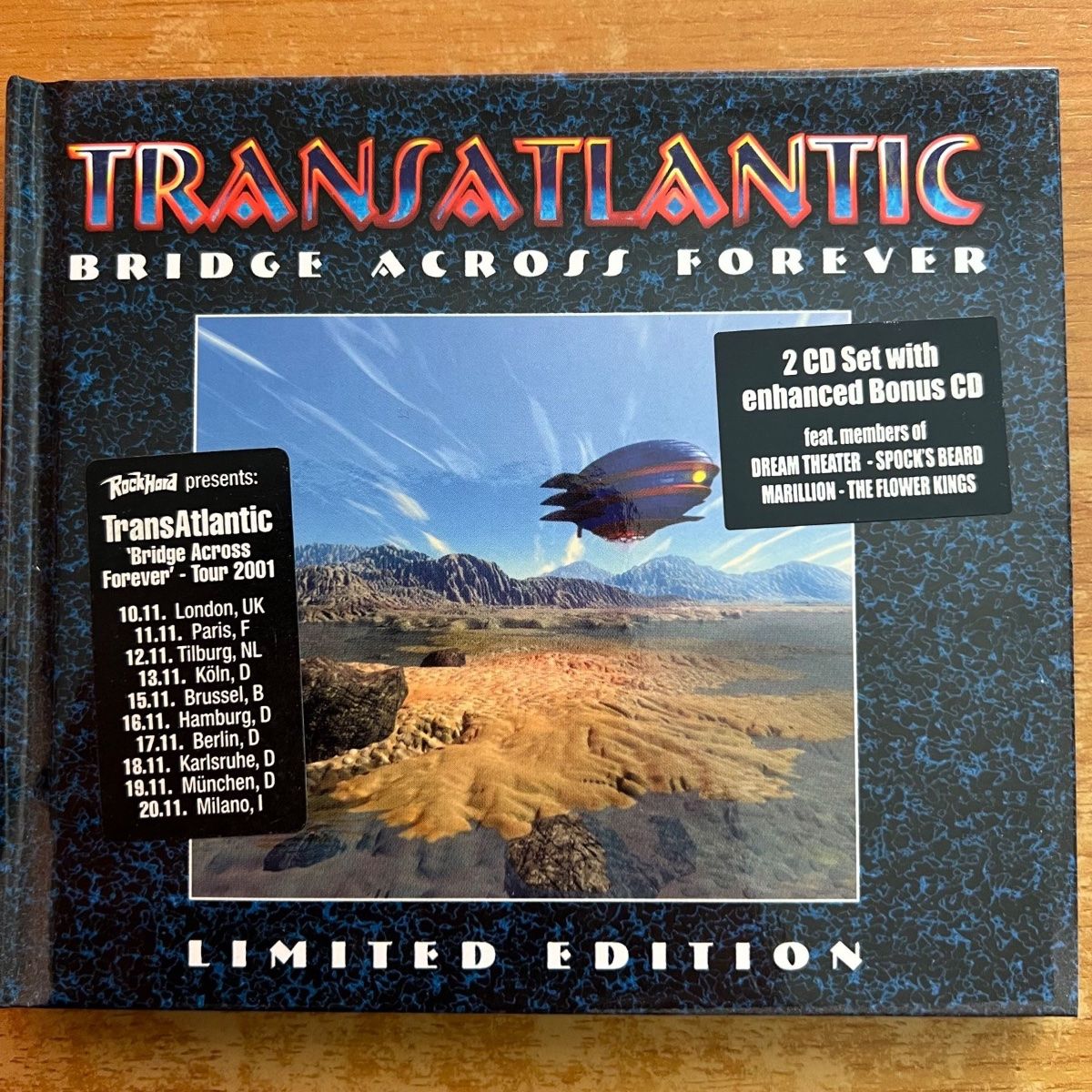 CDs: Transatlantic - Bridge Across Forever / 2CD - 1.EU 2001 Digi – D'occasion à Gais par soundcave57