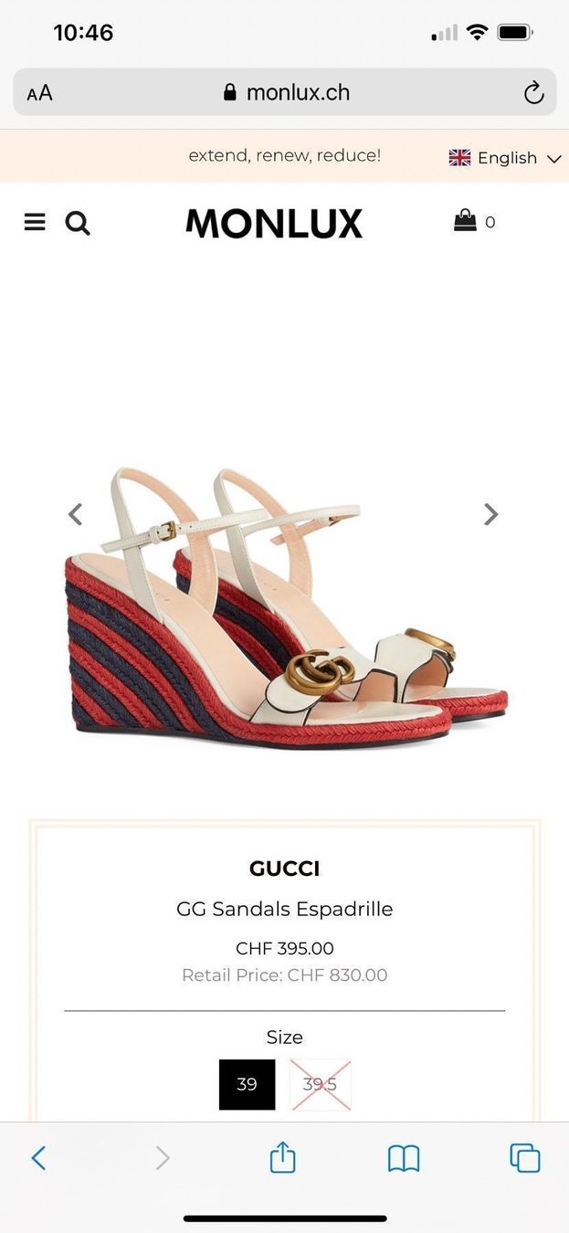 Gucci Damenschuhe: Gucci GG Sandals – Neu und originalverpackt aus Bassersdorf von Elena_87 6