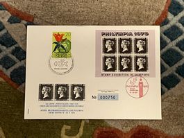 1 Erstagsbrief LI Einschreiben 1970