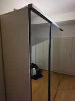Ikea Kleiderschrank mit Spiegeltüren weiss guter Zustand