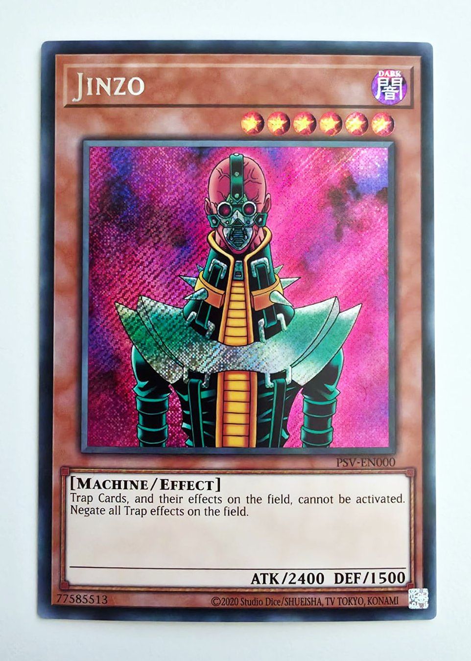 Yugioh Carte collezionabili: Jinzo PSV - Yu-Gi-Oh! TCG – Usato da Zürich venduto da Zetto
