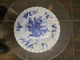 Vintage Myott Teller "Bountiful" | England | Blau-Weiß |